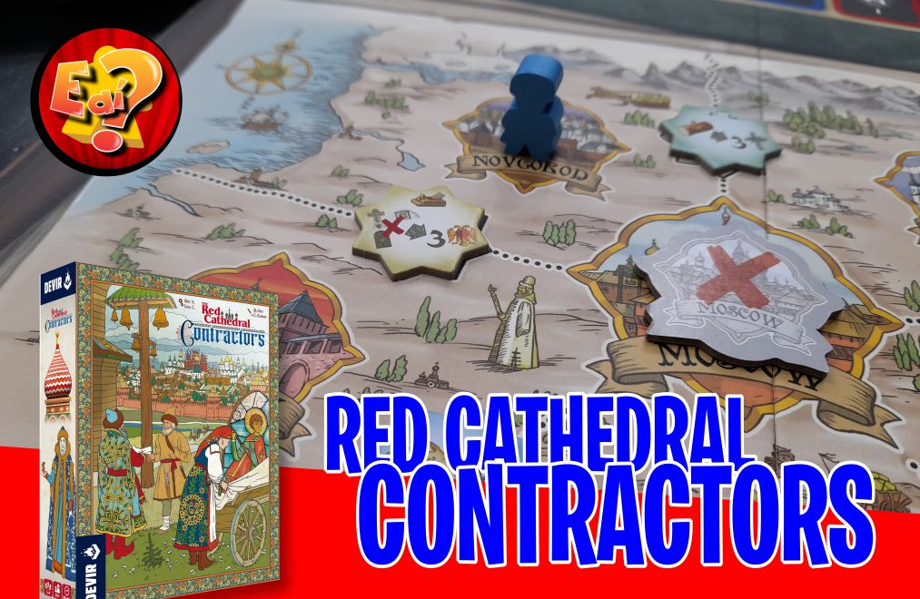 E aí, tem jogo? - A sua página sobre jogos de tabuleiro moderno.: Red  Cathedral : Contractors